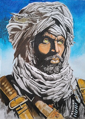Bandoler del desert by Francesc Alemany, 회화 for Sale on Singulart