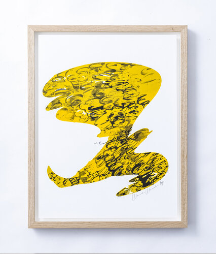 Shine color bird by mocchi mocchi, Work on Paper for Sale on Singulart