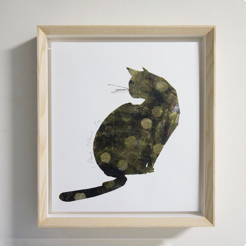 Calico Cat di mocchi mocchi, Stampa in vendita su Singulart