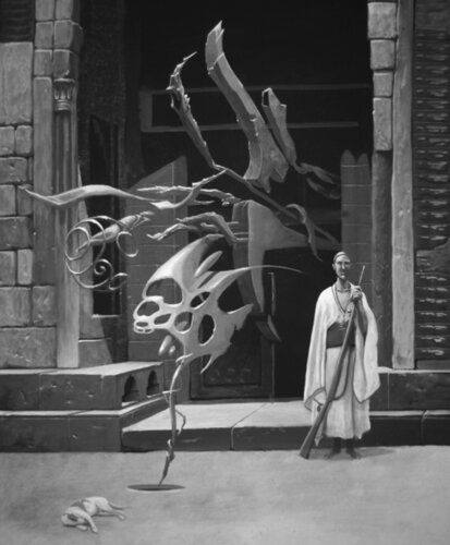 L'installation du doute von Régis Bezannier, Malerei kaufen auf Singulart