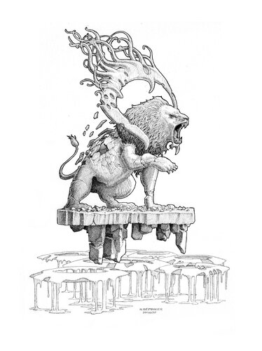 Fin de règne van Régis Bezannier, Tekening te koop op Singulart