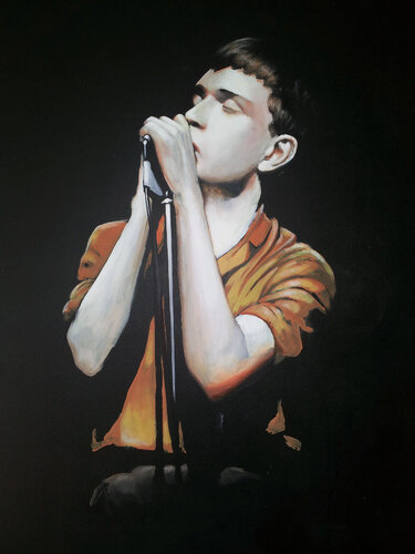 "Ian Curtis" by Régis Bezannier, Painting for Sale on Singulart