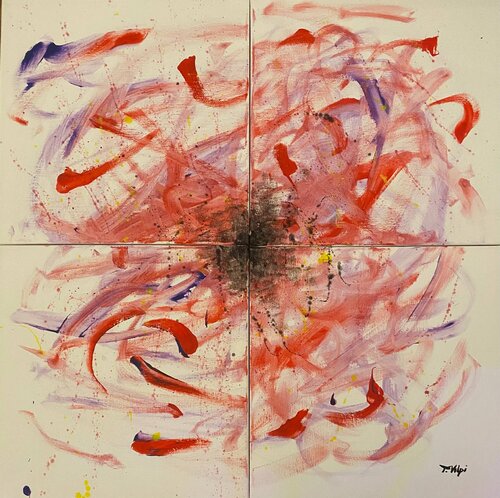 Inner Big Bang van Tosca Volpi, Schilderij te koop op Singulart