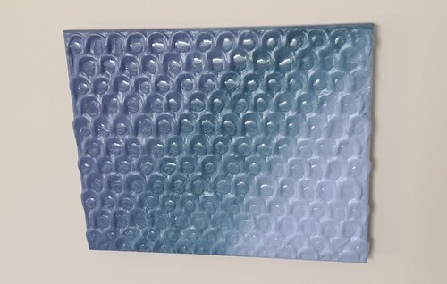 Vibrations bleues von Céline Sicre, Malerei kaufen auf Singulart