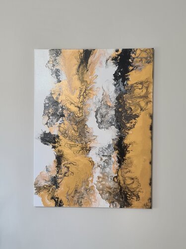 Alchimie Dorée von Céline Sicre, Malerei kaufen auf Singulart
