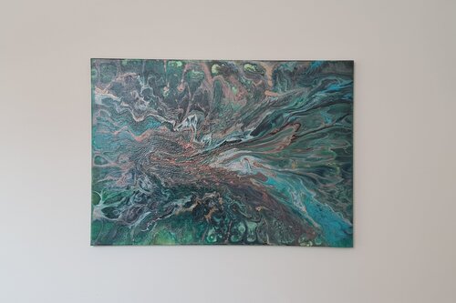 Murmures Abyssaux van Céline Sicre, Schilderij te koop op Singulart