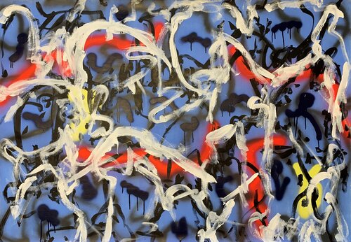 disruption #10 van N.K.Mip, Schilderij te koop op Singulart