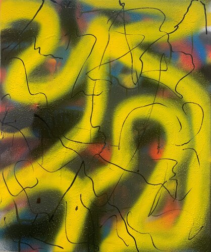 disruption #3 van N.K.Mip, Schilderij te koop op Singulart