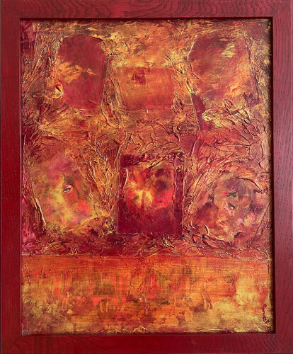Inferno par Petra Köck-Reiter, Peinture en vente sur Singulart