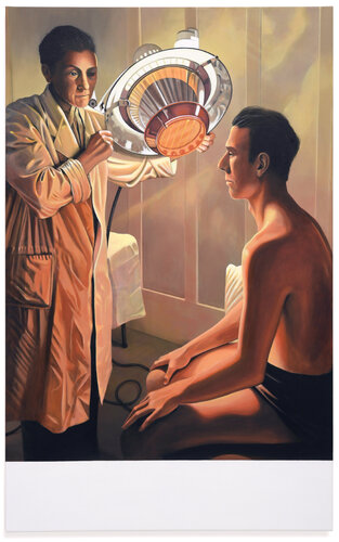Bestrahlung by Barbara Breyer, 油畫 for Sale on Singulart