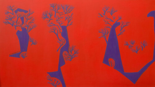 The life of trees van Bohdan Buchkovskiy, Schilderij te koop op Singulart