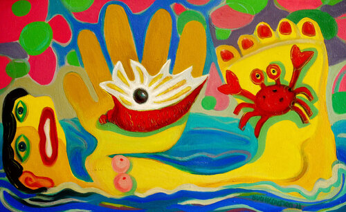 Pearl par Bohdan Buchkovskiy, Peinture en vente sur Singulart