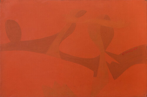 Red mood par Bohdan Buchkovskiy, Peinture en vente sur Singulart