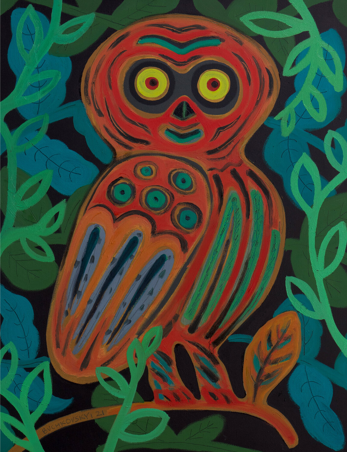 Owl Bohdan Buchkovskiy
