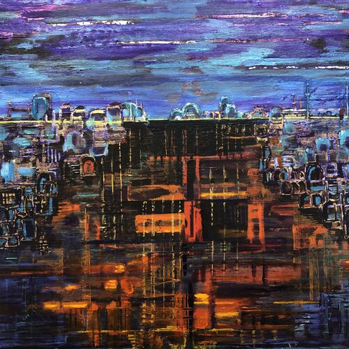 Bosphorus Midnight de Francesca Howard, Pintura a la venta en Singulart