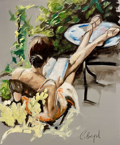 Tropéziennes von Clara Bergel, Malerei kaufen auf Singulart