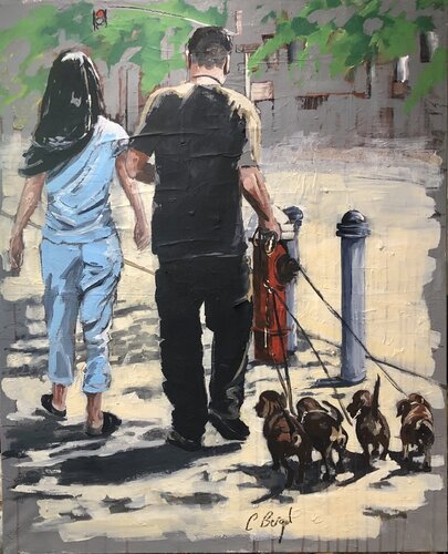 Brooklyn von Clara Bergel, Malerei kaufen auf Singulart