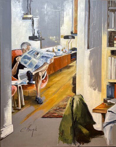 Dimanche von Clara Bergel, Malerei kaufen auf Singulart