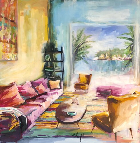 MIAMI von Clara Bergel, Malerei kaufen auf Singulart