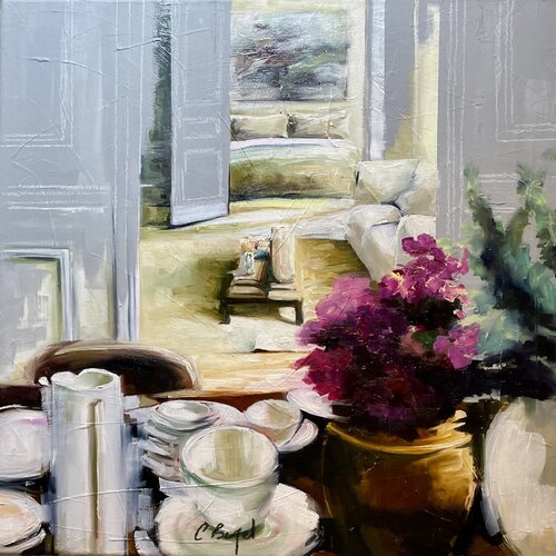 Petit Déjeuner à Paris von Clara Bergel, Malerei kaufen auf Singulart