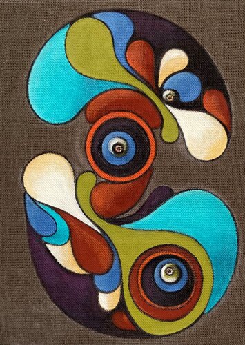 Au delà par Lisa Deck, Peinture en vente sur Singulart