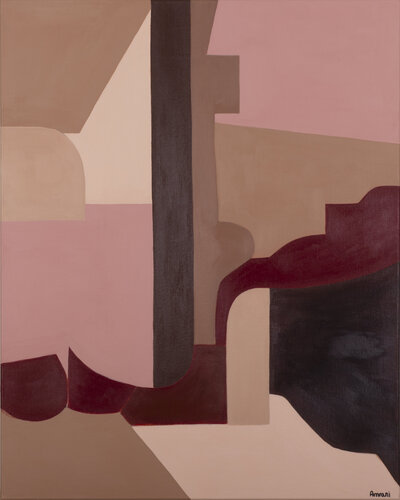 HEARTFELT CONTEMPLATION di Ahlam Amrani, Pittura in vendita su Singulart