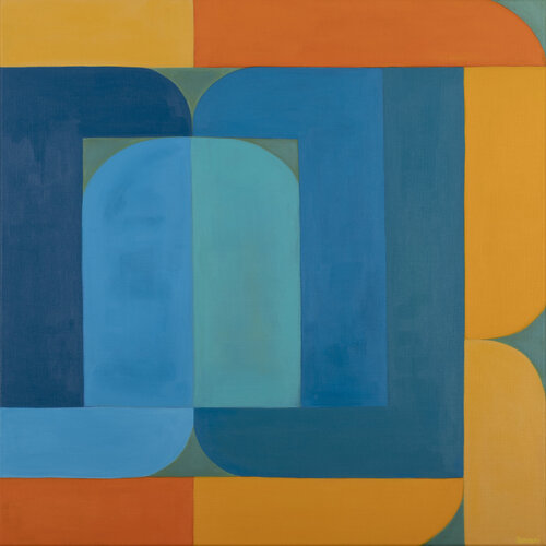 PORTAL OF CREATIVITY #1 van Ahlam Amrani, Schilderij te koop op Singulart