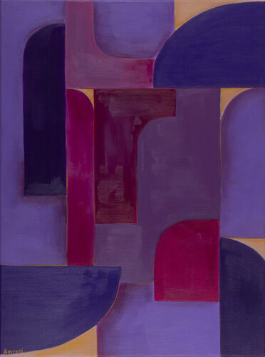 SOME WHERE di Ahlam Amrani, Pittura in vendita su Singulart