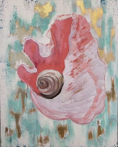 Grace of the deep von Olga Shangina, Malerei kaufen auf Singulart