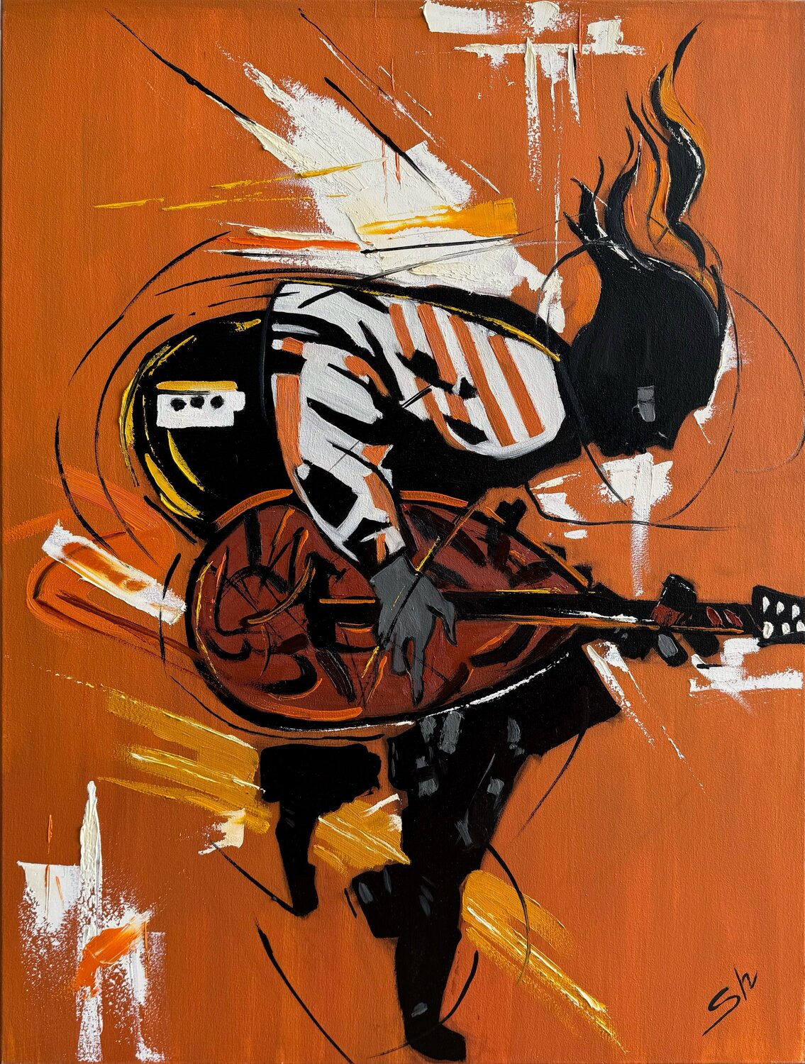Jazz guitarist Olga Shangina