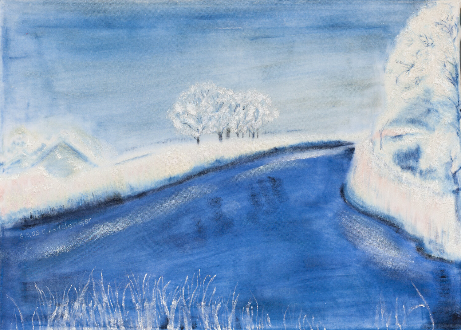 Winterlandschaft Claudia Luethi alias Abdelghafar