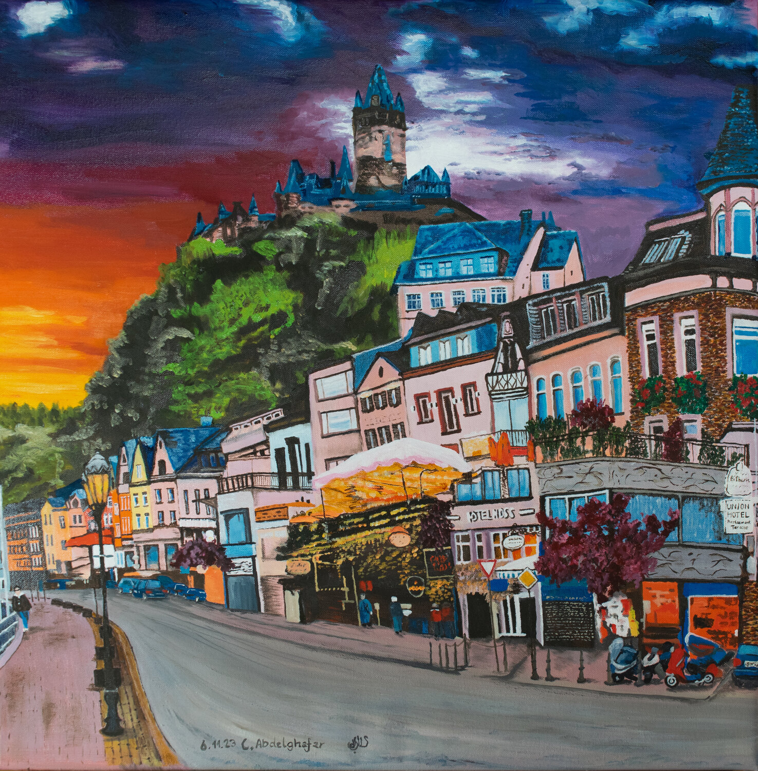 Reichsburg Cochem Claudia Luethi alias Abdelghafar