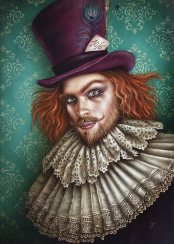 Mad Hatter di Luís Parreira, Pittura in vendita su Singulart