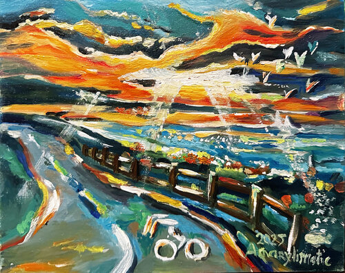 Good morning sunshine by Maria Matic and Amarylismatic, Painting for Sale on Singulart