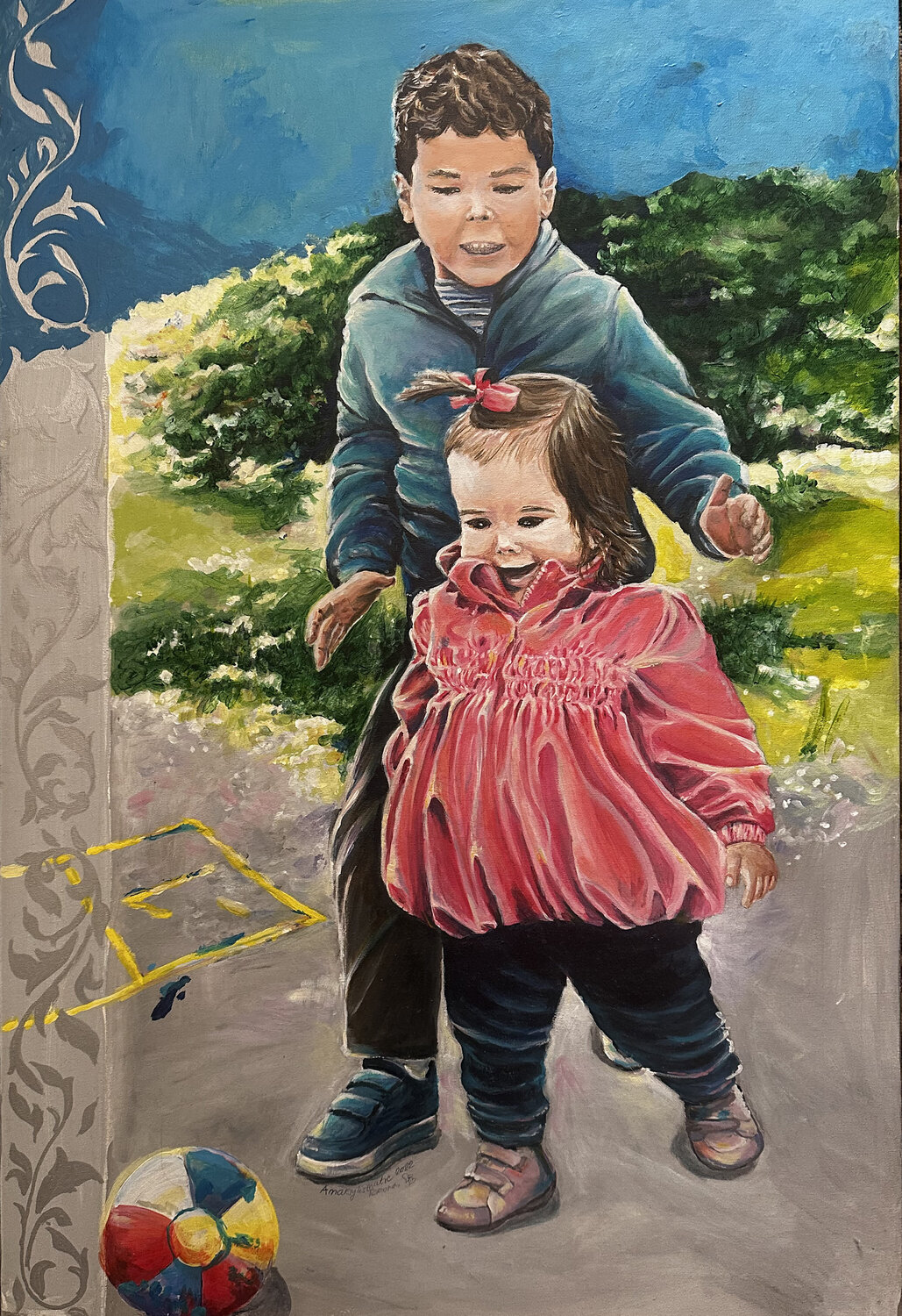 Children playing Maria Matic and Amarylismatic