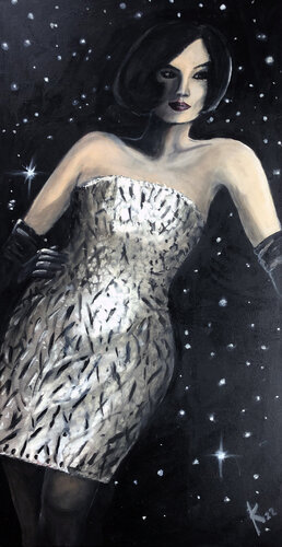 WEISSE NACHT van Rolf Kampmann, Schilderij te koop op Singulart