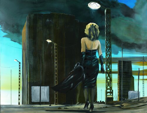 Abends di Rolf Kampmann, Pittura in vendita su Singulart