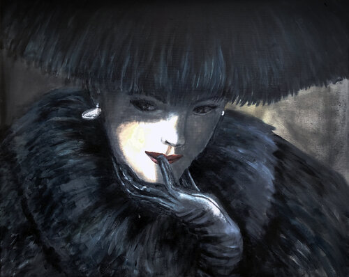 NON? van Rolf Kampmann, Schilderij te koop op Singulart