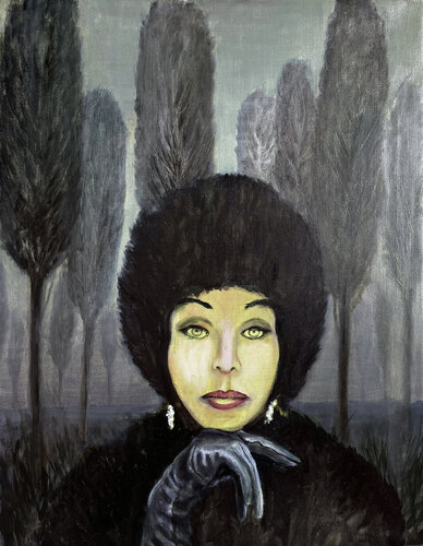 Mrs. Fog von Rolf Kampmann, Malerei kaufen auf Singulart