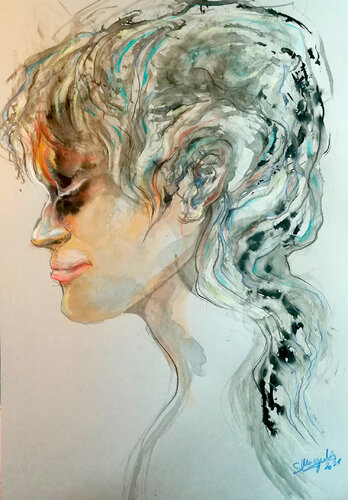 Ella par sebastian margulis, Dessin en vente sur Singulart