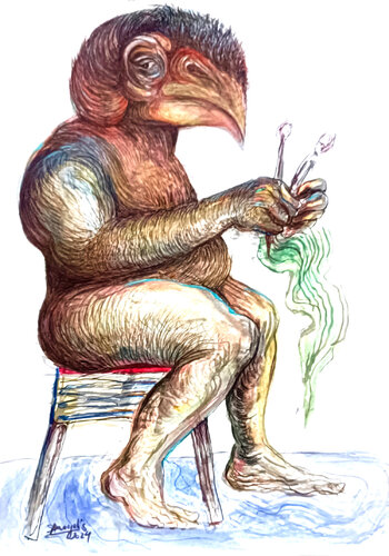 Tejido en pico by sebastian margulis, 소묘 for Sale on Singulart