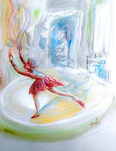 Dancer di sebastian margulis, Disegno in vendita su Singulart