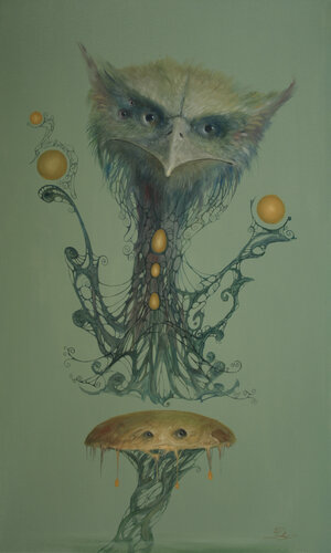 Communications Officer by Ed Schaap, Painting for Sale on Singulart