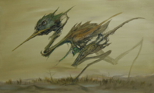 Defying Gravity van Ed Schaap, Schilderij te koop op Singulart