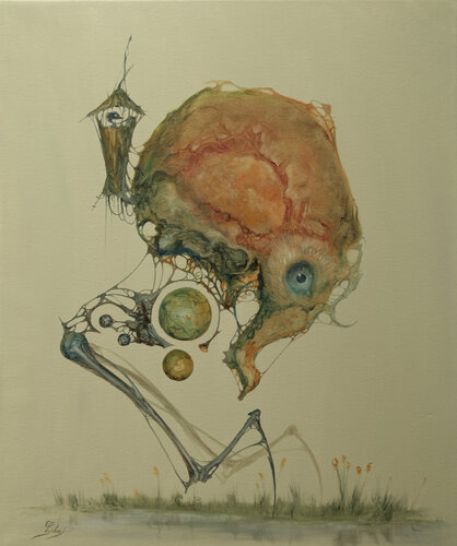 Marshsurfers van Ed Schaap, Schilderij te koop op Singulart