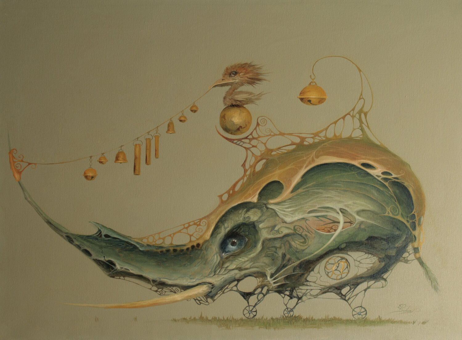 Carillon Ed Schaap Original painting for sale