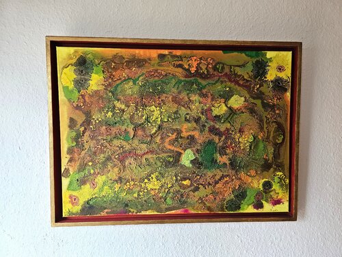 Back to the 70th de Sylvia Tabea Schmitz, Pintura a la venta en Singulart