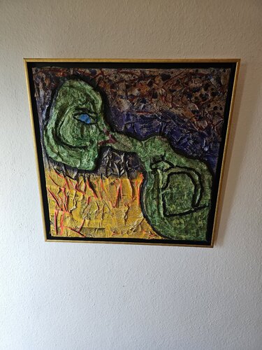 Der göttliche Wind spricht van Sylvia Tabea Schmitz, Schilderij te koop op Singulart