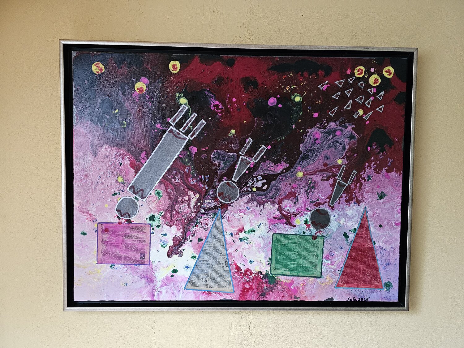 Krieg und - oder Frieden Sylvia Tabea Schmitz オリジナル絵画 販売中