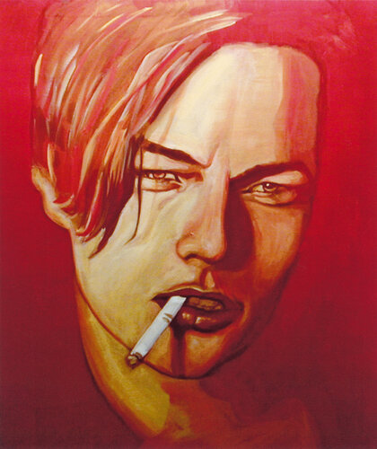 Leonardo Dicaprio van Ursula Leinfelder, Schilderij te koop op Singulart
